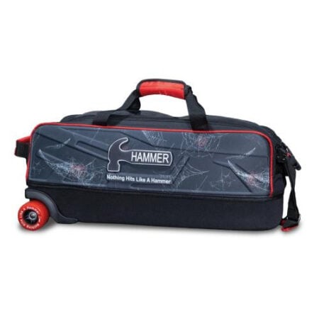 hammer special edition black widow triple tote roller bag