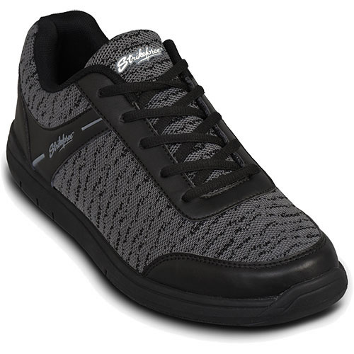 KR Strikeforce Men's Flyer Mesh Black/Steel Bowling Shoes - Image 2
