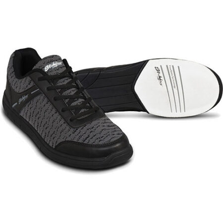 KR Strikeforce Men's Flyer Mesh Black/Steel Bowling Shoes